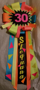 Oh So Fab Ribbons (Words in middle + 1 string with writing)