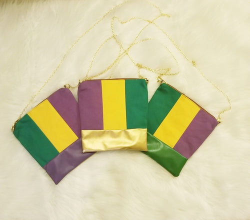 Mardi Gras Crossbody