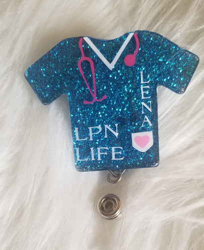 Scrub Life Namebadge Reel