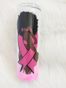 Sexy Cancer Warrior Tumbler